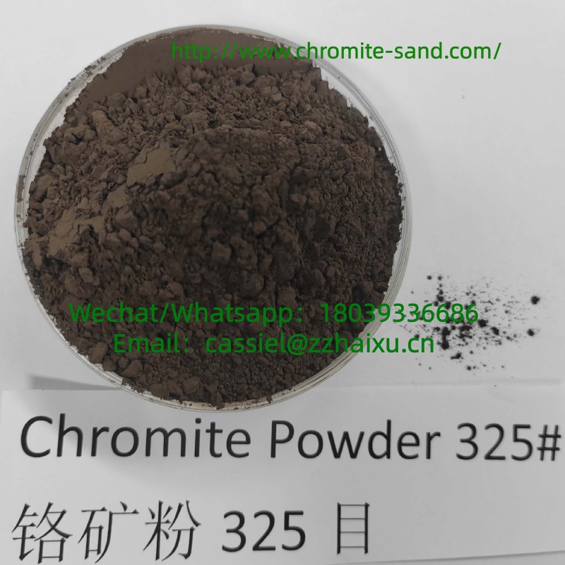 Chrome Ore Powder/chromite flour/Chrome concentrate flour Price News -1-HAIXU - Chromite Sand