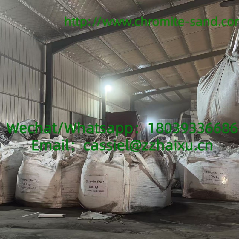 Chrome Ore Powder/chromite flour/Chrome concentrate flour Price News -2-HAIXU - Chromite Sand